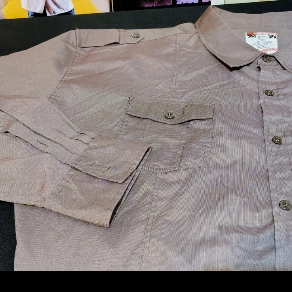 Men's 5XL Dress Shirt - "Beyond the Limit" - Big & Tall